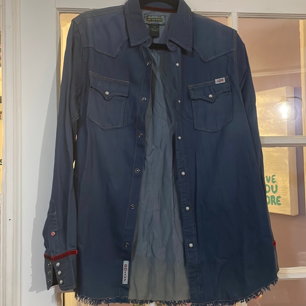 Sure cute denim shirt - brand new with tags!!